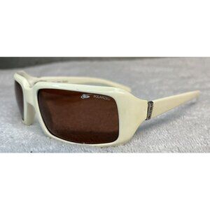 BOLLE Sunglasses ENVY 10345 Cream White Red Polarized Lenses Made in Italy